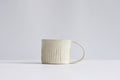 Taza Té rústica medio surco